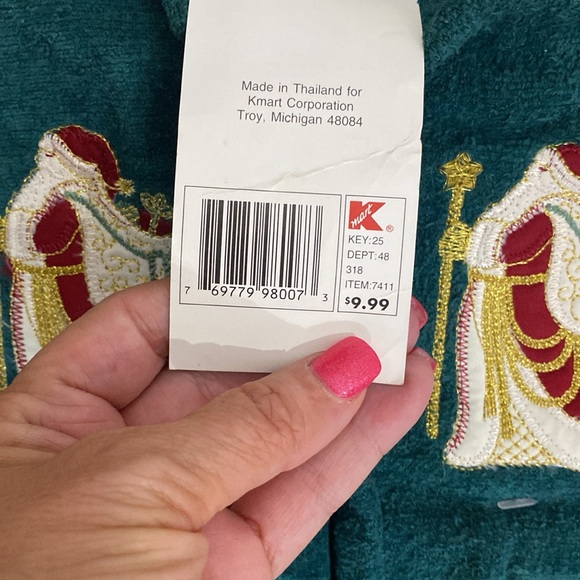 Vintage NWT Holiday / Christmas Towel Sets 1) Santa 2) Bear 3) Angel - Picture 9 of 10